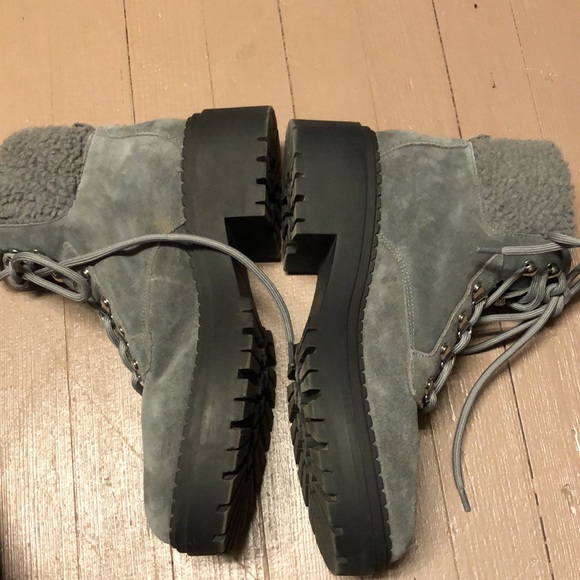 Marc Fisher Hiker Boot Faux Fur - Picture 2 of 8